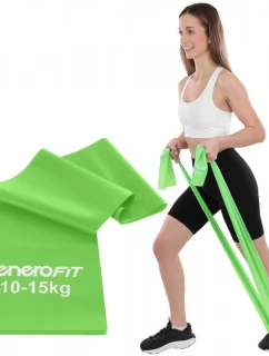 PILATES TRAINING BAND 2000x150x0.40MM 10-15KG ZELENÁ