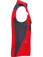 Daiber JN 825 Pracovní zimní softshellová vesta - Strong 02.0825 red/black Daiber JN 825 Pracovní zimní softshellová vesta - Strong 02.0825 red/black