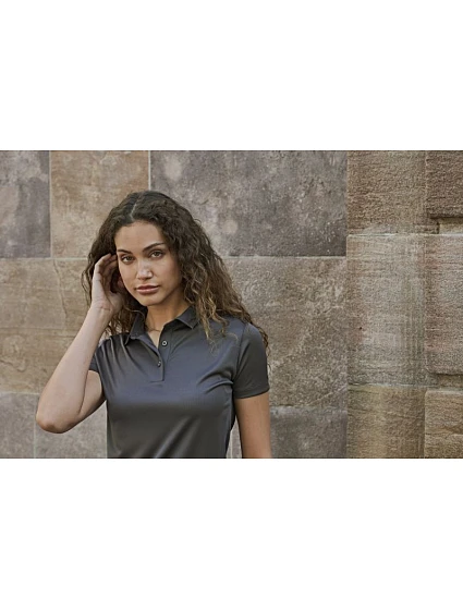 TJ Dámské luxusní sportovní polo 18. black model 22498367 - Tee Jays TJ Dámské luxusní sportovní polo 18. black model 22498367 - Tee Jays
