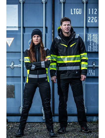 Waistpants Stretch Pánské kontrastní strečové pracovní kalhoty navy model 22462480 - ProJob Waistpants Stretch Pánské kontrastní strečové pracovní kalhoty navy model 22462480 - ProJob