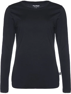 Dámské tričko z těžké bavlny s dl. rukávem 74. black model 22413287 - Pure Waste