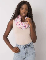 Dámský šátek AT CH S model 21291378 bílý - FPrice Dámský šátek AT CH S model 21291378 bílý - FPrice