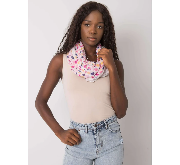 Dámský šátek AT CH S model 21291378 bílý - FPrice Dámský šátek AT CH S model 21291378 bílý - FPrice