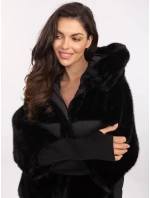 Černá volná bunda z různých materiálů model 21469342 - Factory Price Černá volná bunda z různých materiálů model 21469342 - Factory Price