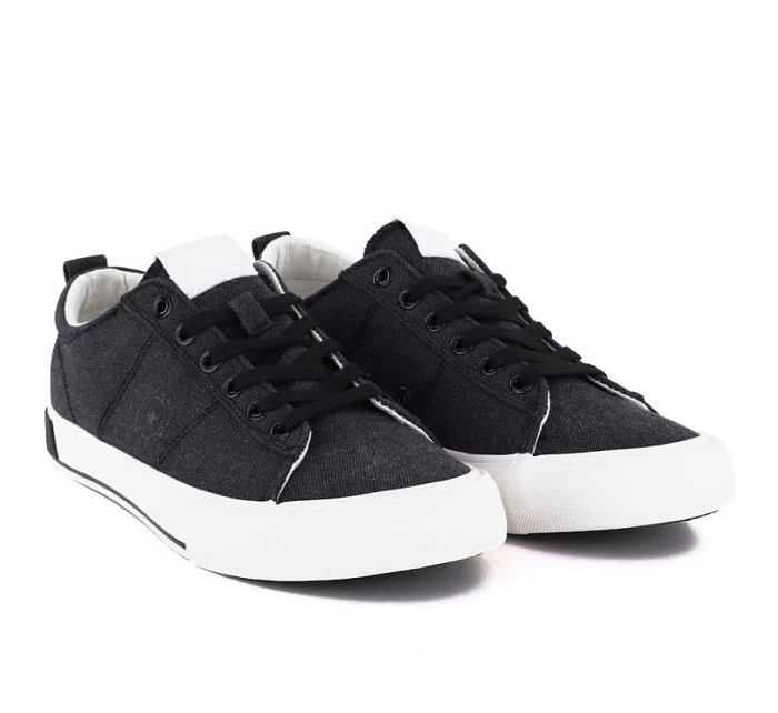 Pánské černé textilní tenisky Big Star TT174292 Pánské černé textilní tenisky Big Star TT174292