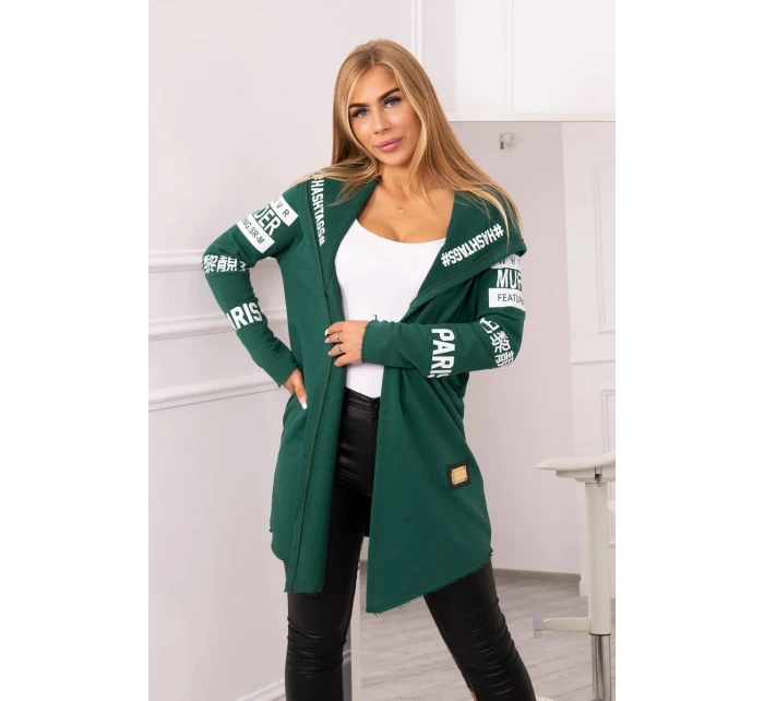 Zelená bez rukávů