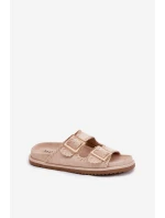 Dámské Sandály S Přezkami A Dekorativním Obšitím Béžové Visley Dámské Sandály S Přezkami A Dekorativním Obšitím Béžové Visley