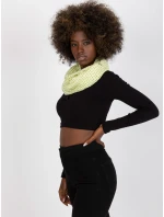 Dámská tunelová šála AT CH BF48181 světle žlutá