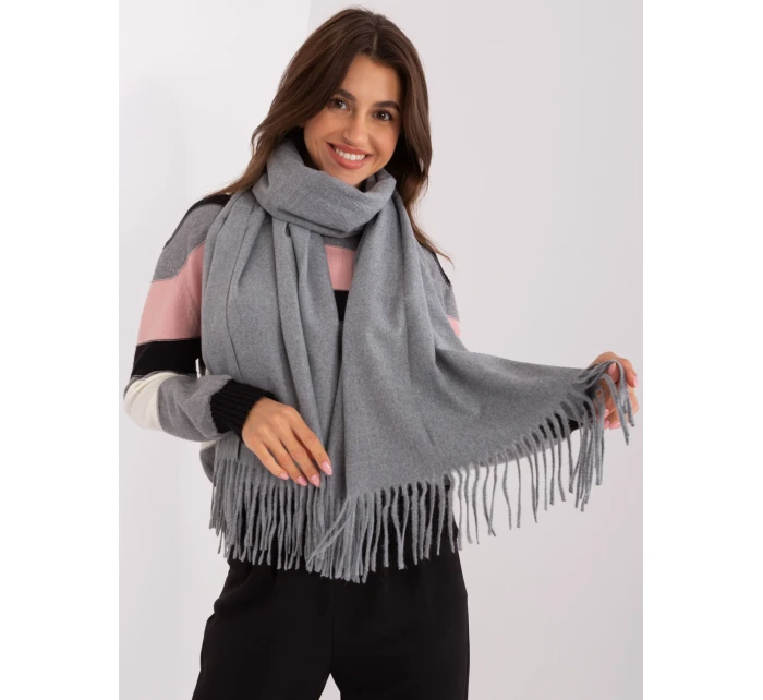 Szalik AT SZ 23185.73P ciemny szary Szalik AT SZ 23185.73P ciemny szary