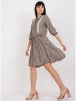 Šaty CHA SK 1710 1.52 hnědá