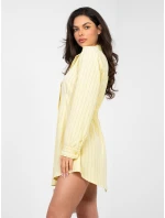 Sukienka IT SK model 22011431 jasny żółty - FPrice Sukienka IT SK model 22011431 jasny żółty - FPrice