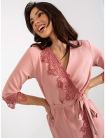 Dámské šaty LK SK model 17799881 tmavě růžové - FPrice