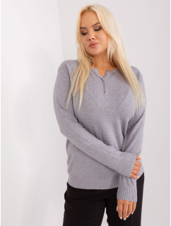 Sweter PM SW PM 3897.06P szary