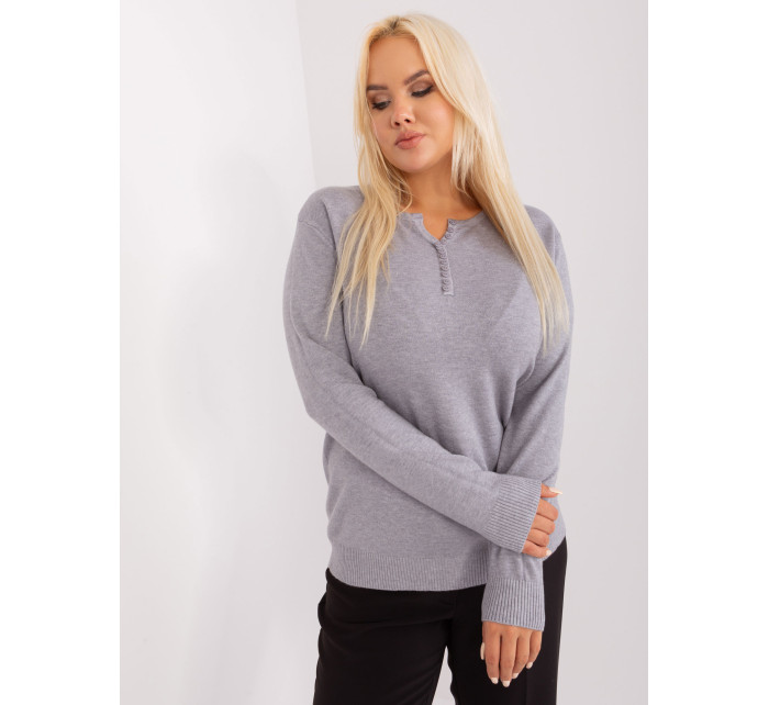 Sweter PM SW PM 3897.06P szary