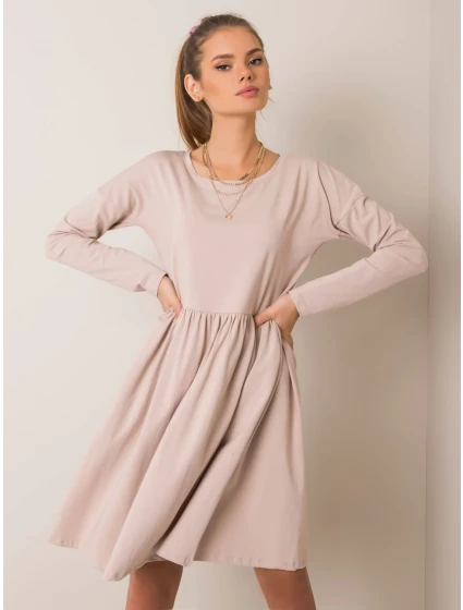 Šaty RV SK 5889.41P béžová