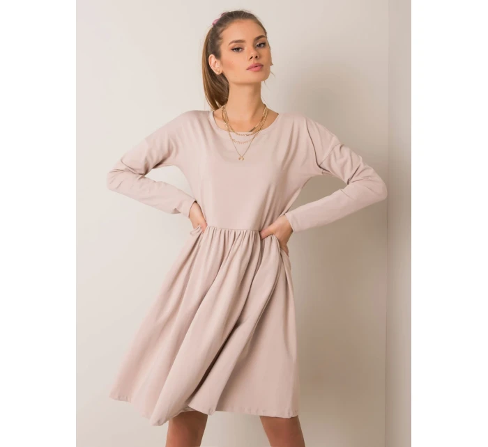 Šaty RV SK 5889.41P béžová