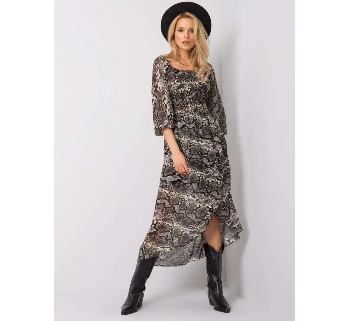 Sukienka TW SK BI model 21192722 czarno beżowy - FPrice