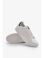 Pánské nízké tenisky Eco Leather Big Star Bílé Pánské nízké tenisky Eco Leather Big Star Bílé