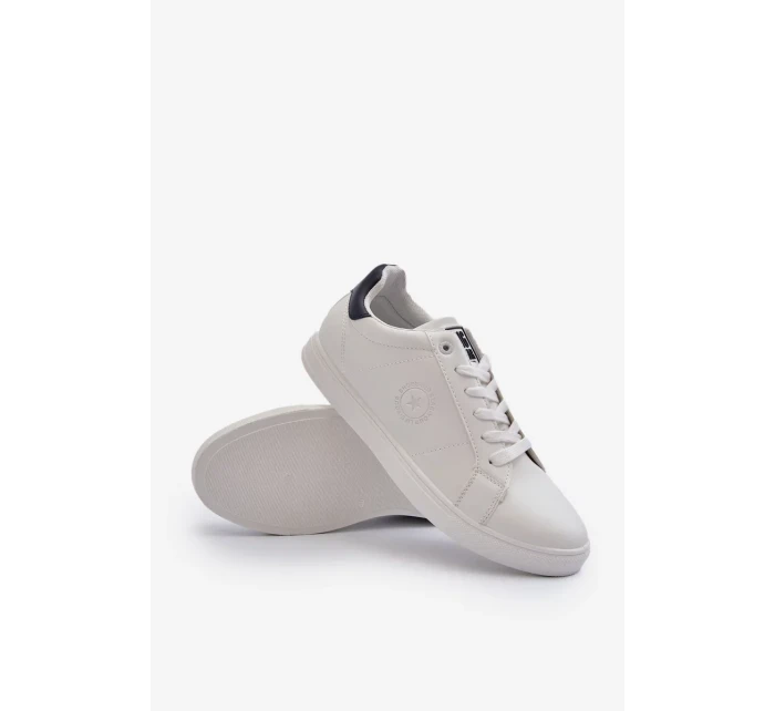 Pánské nízké tenisky Eco Leather Big Star Bílé Pánské nízké tenisky Eco Leather Big Star Bílé