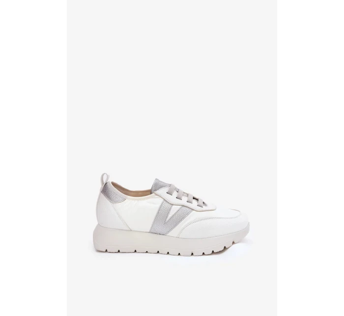 Dámské sportovní tenisky na platformě Vinceza – bílé