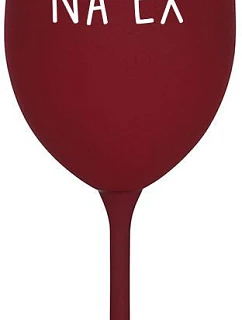 NA EX - bordo sklenice na víno 350 ml