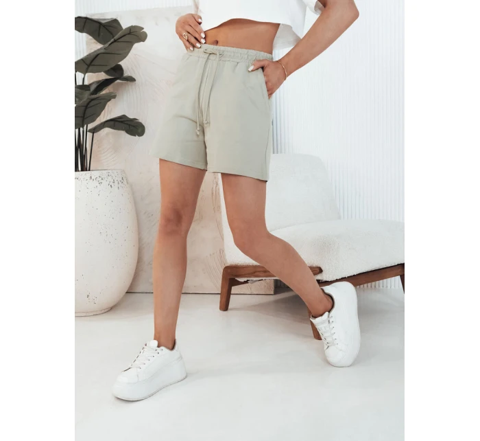 SWAN dámské šortky pistáciové FashionStreet SY0330 SWAN dámské šortky pistáciové FashionStreet SY0330