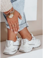 FashionStreet dámské bílé tenisky ZY1017 FashionStreet dámské bílé tenisky ZY1017