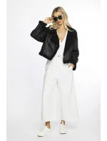 Černý krátký dámský kožich Ann Gissy (AG9-9006)