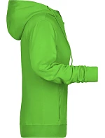 Dámská mikina s kapucí 02. lime green model 22408920 - Daiber Dámská mikina s kapucí 02. lime green model 22408920 - Daiber
