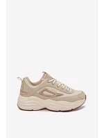 Dámské tenisky na platformě béžové model 22556787 - Fila Dámské tenisky na platformě béžové model 22556787 - Fila