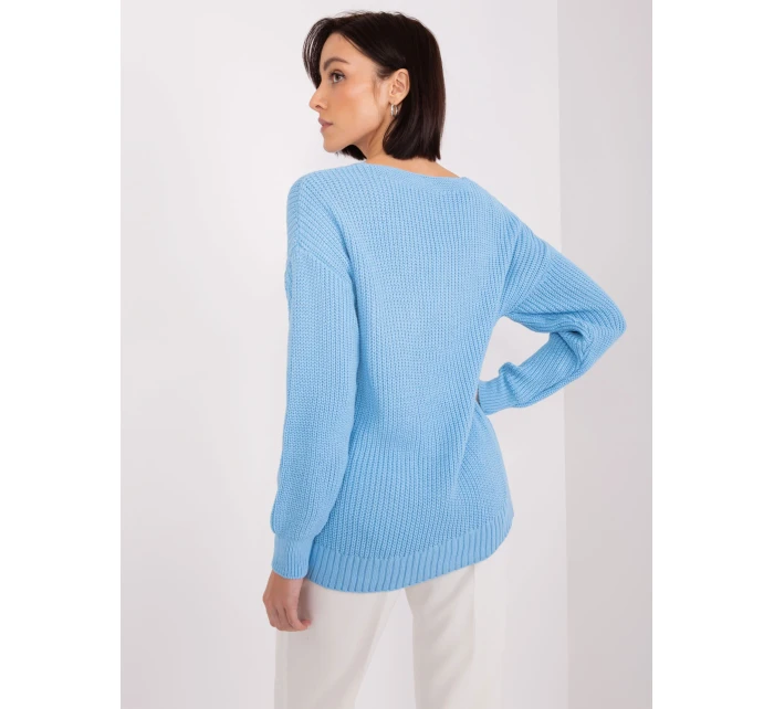 BA SW 8028 jumper.32 světle modrá