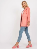 Dámské sako DHJ MA 15286 broskvové