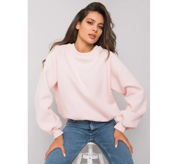 Mikina RV BL 6758.50P světle růžová