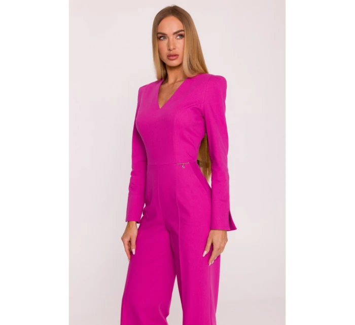 M883 Džínová kombinéza - růžová