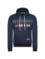 Pánská mikina DB 317 M Tmavě modrá vzor  model 21782936 - Geographical Norway