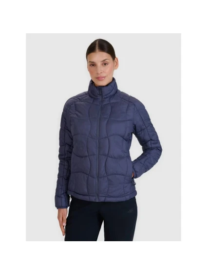 Dámská trekingová péřová bunda model 21434027 s výplní Primaloft Silver - 4F