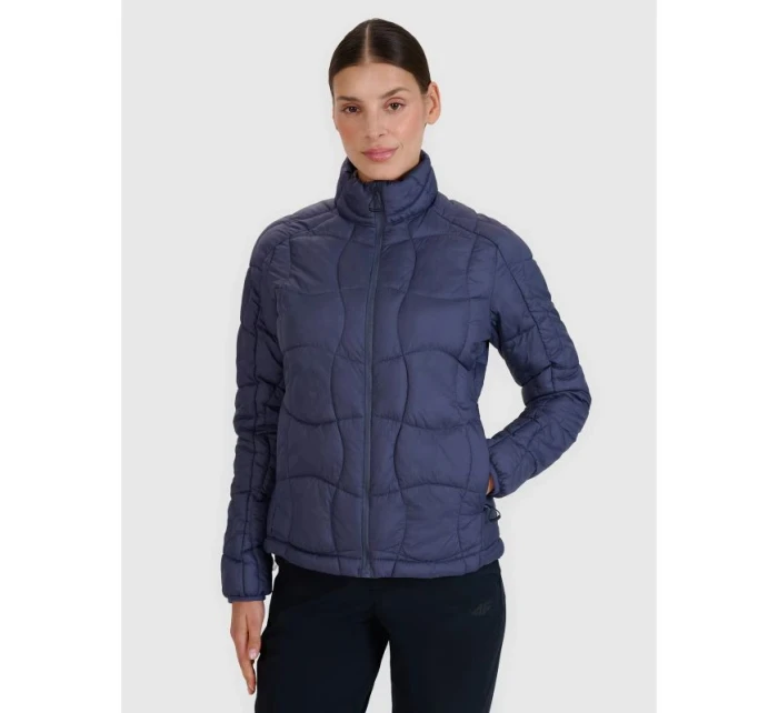 Dámská trekingová péřová bunda model 21434027 s výplní Primaloft Silver - 4F