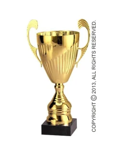 Zlatý kovový pohár model 21827614