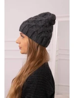 Fleecová čepice Agnes K239 graphite