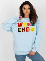 Mikina EM BL 617 6.30x světle modrá