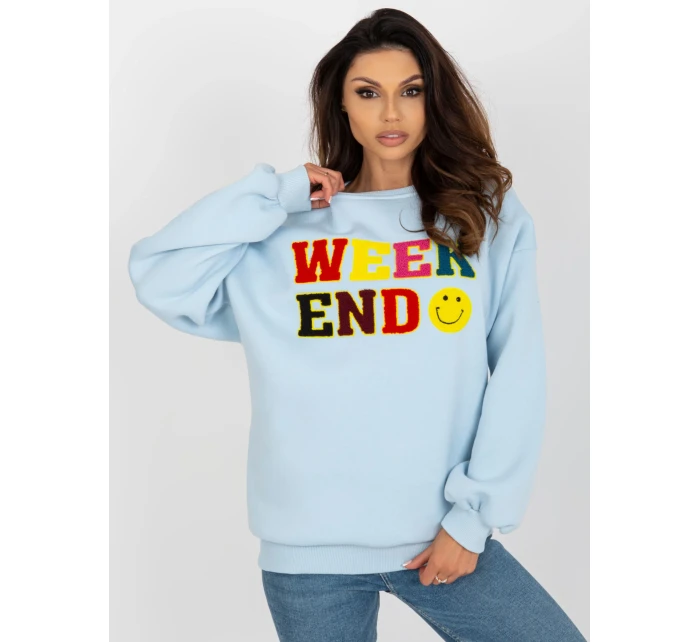 Mikina EM BL 617 6.30x světle modrá