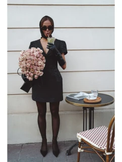 mini šaty černé model 21296163 - Moe