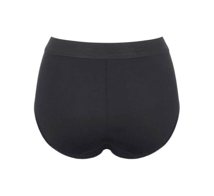 Dámské kalhotky Double Comfort T Maxi - BLACK - černé 0004 - SLOGGI Dámské kalhotky Double Comfort T Maxi - BLACK - černé 0004 - SLOGGI