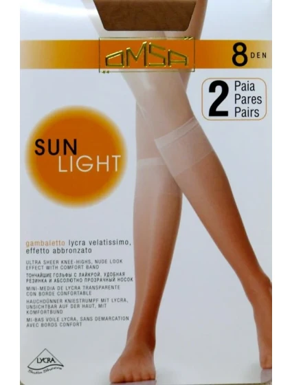 Dámské podkolenky Sun Light 8 den model 7457072 - Omsa Dámské podkolenky Sun Light 8 den model 7457072 - Omsa