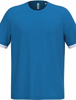 Kariban ProAct PA 4045 Unisex kontrastní sportovní tričko 20.4045 sporty royal blue/white