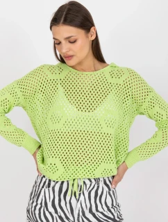 Dámský svetr LC SW model 17297833 světle zelený - FPrice