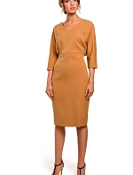 Dámské šaty M464 Cinnamon skořicové - MOE