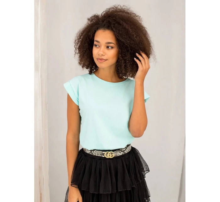 Dámské tričko RV TS 4833.70P mentolové - Basic