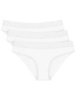 Dámské kalhotky Feel of Modal Tai 3P - WHITE - bílé 0003 - TRIUMPH