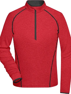 JN 497 Dámské funkční tričko s dlouhým rukávem red model 22486927 - Daiber